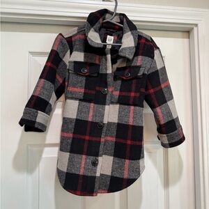 GAP Toddler Jacket - Gray and Red
